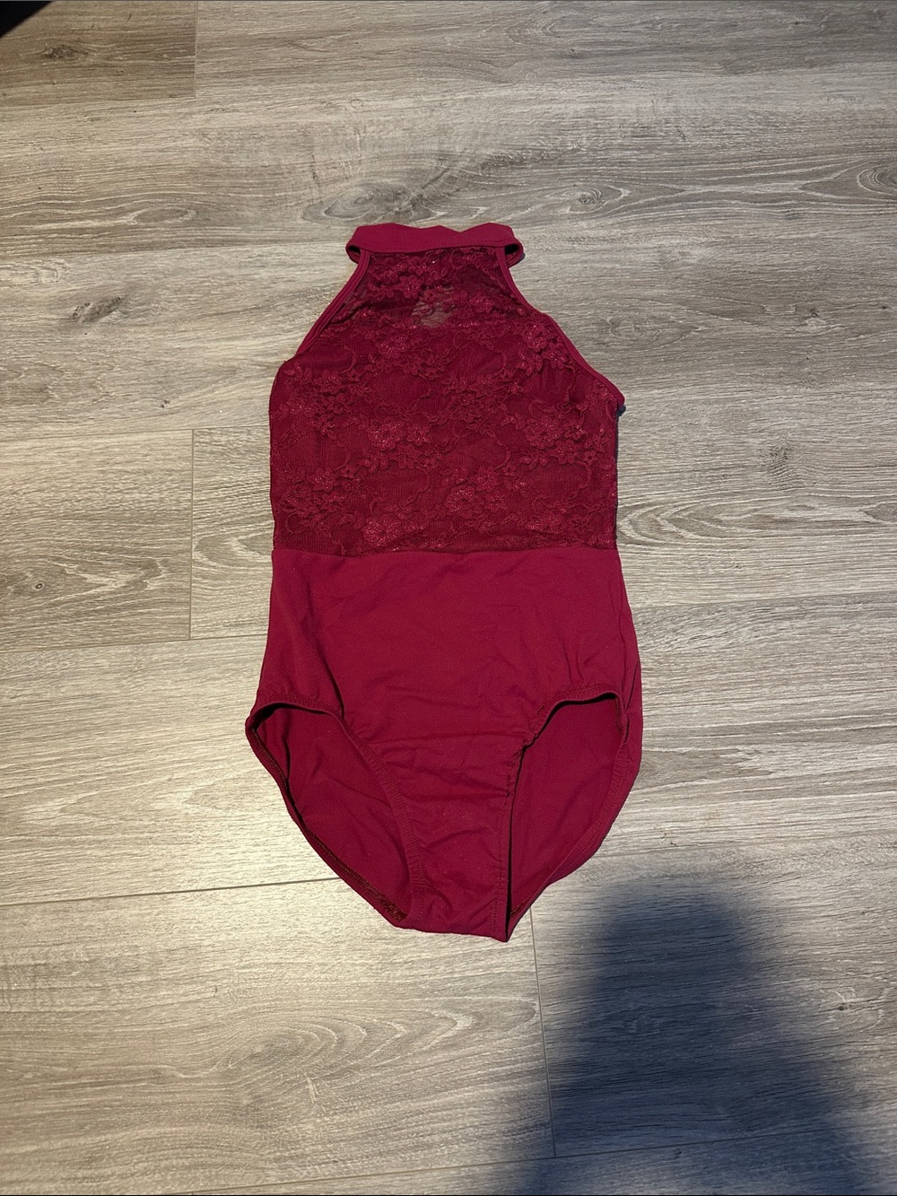 Suffolk Wine Red Leotard